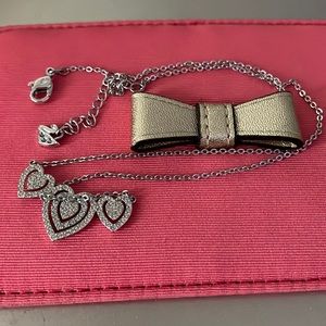 Swarovski crystal heart necklace